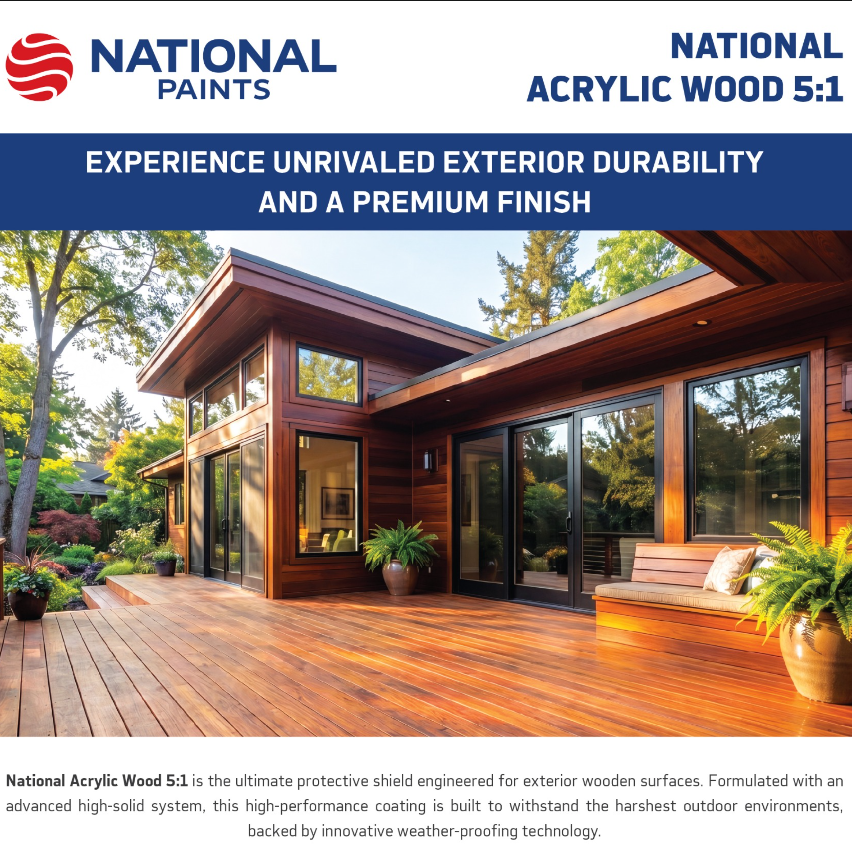 National Acrylic Topcoat 5:1