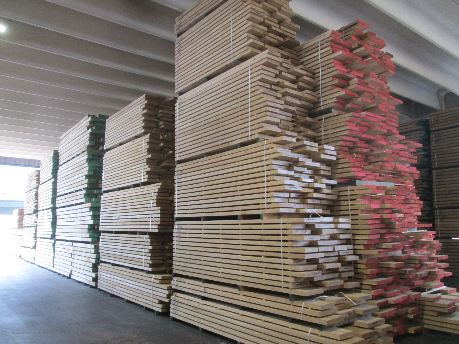 Oak lumber