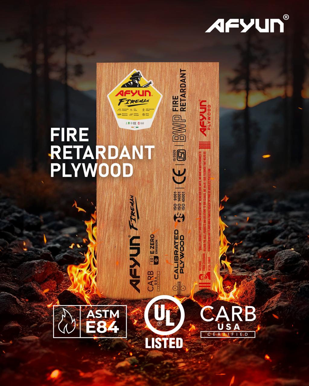 AFYUN - Fire rated plywood